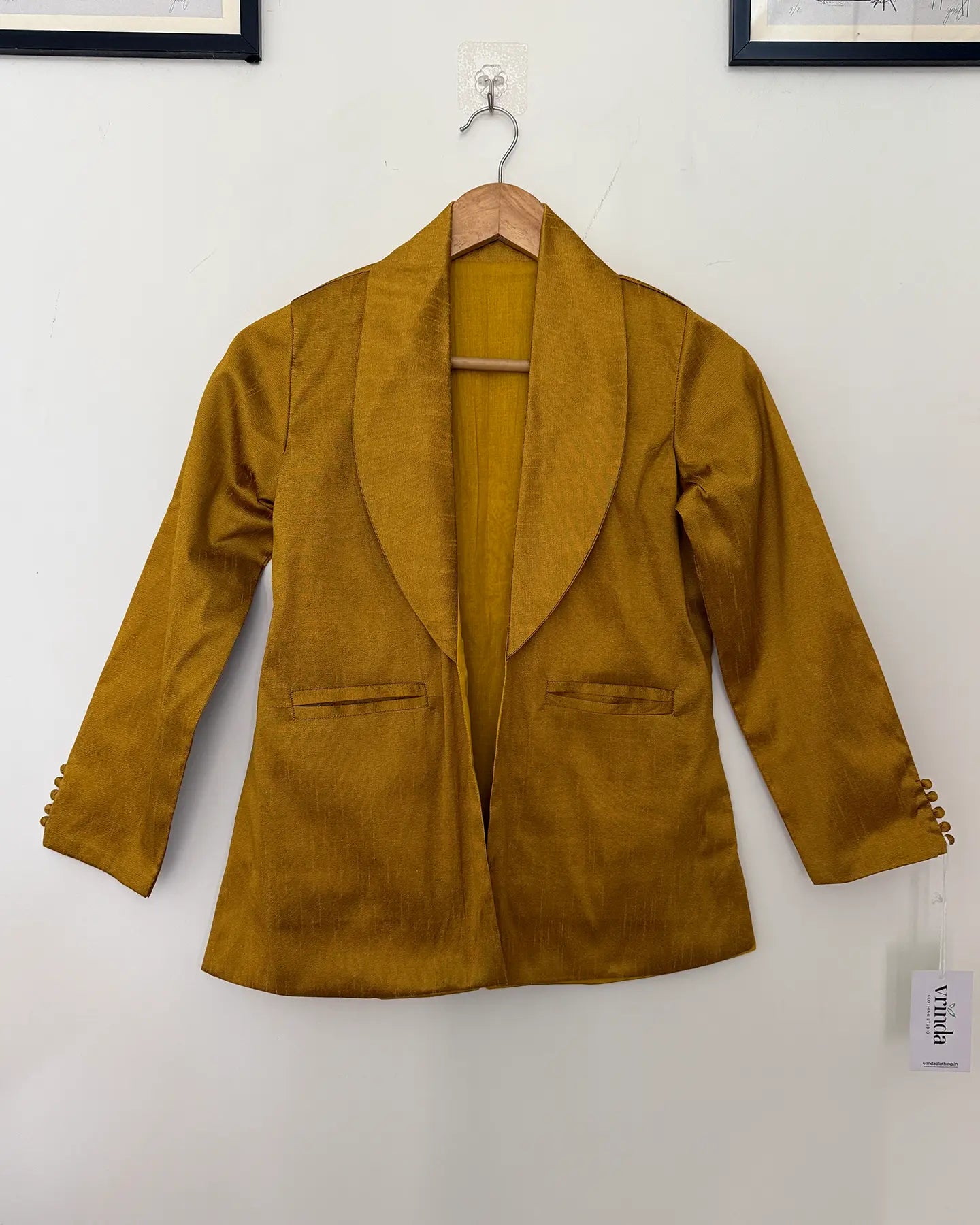 Binodini Mustard Jacket