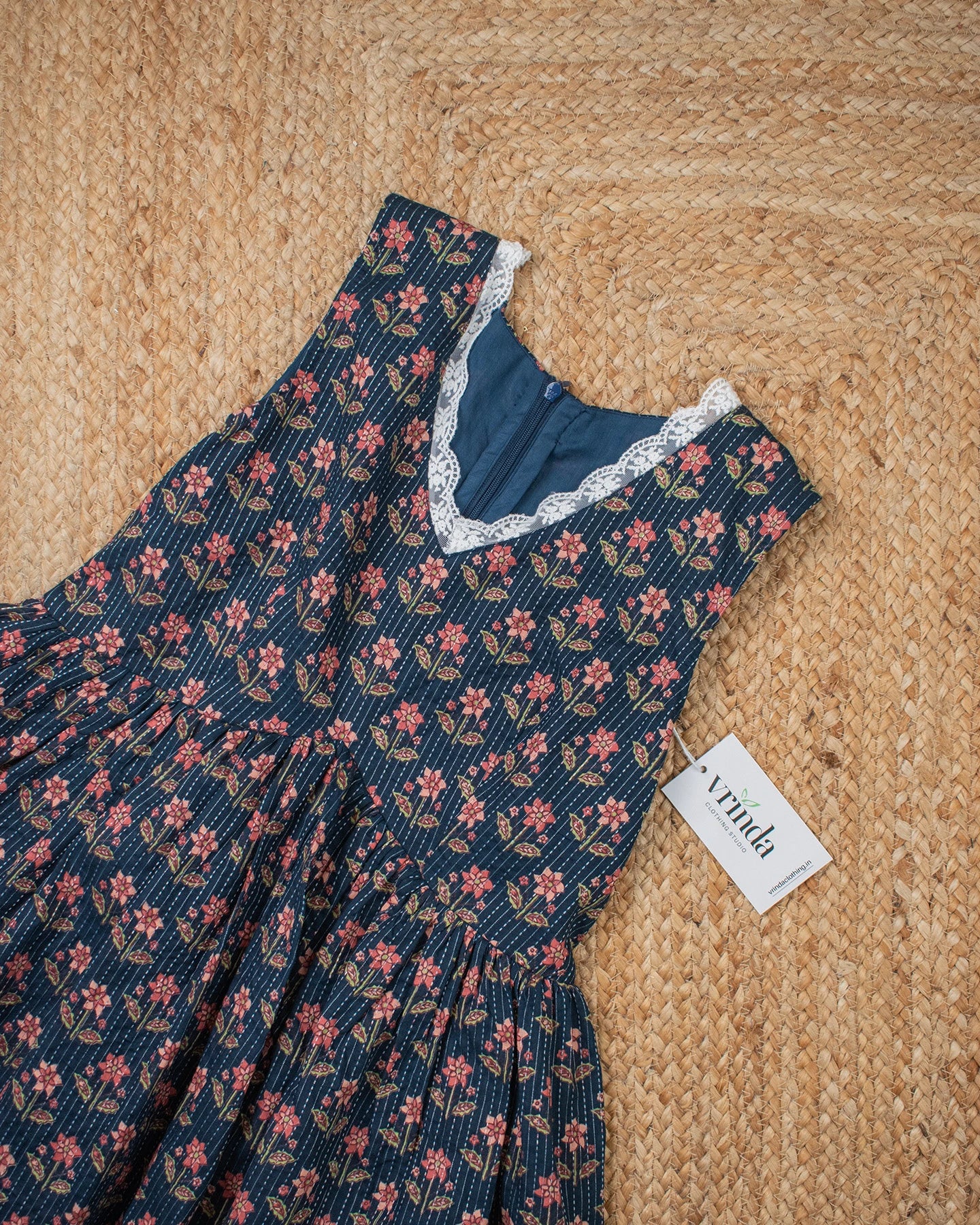 Blissful Blue Short Kurti