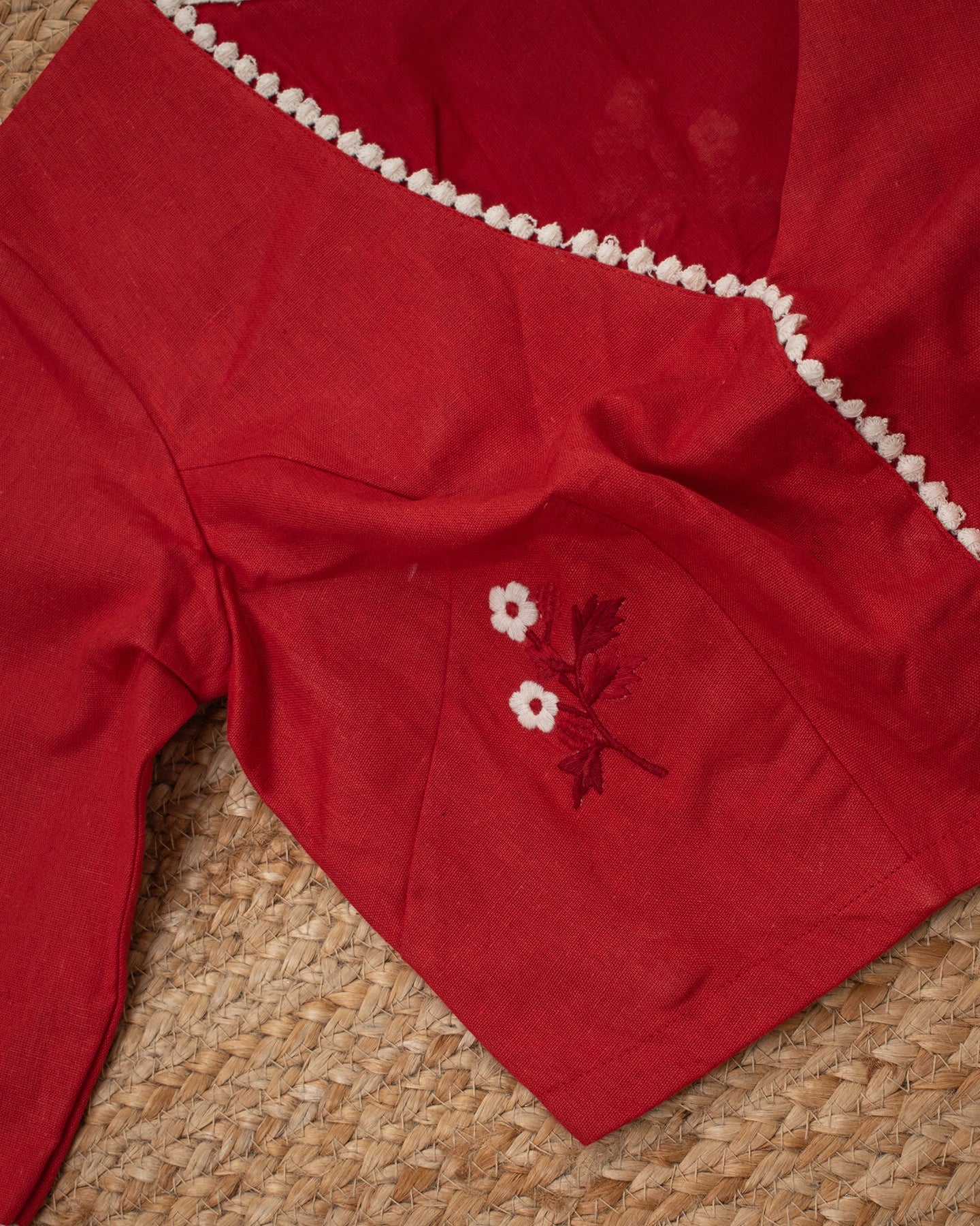 Blossom Red Blouse