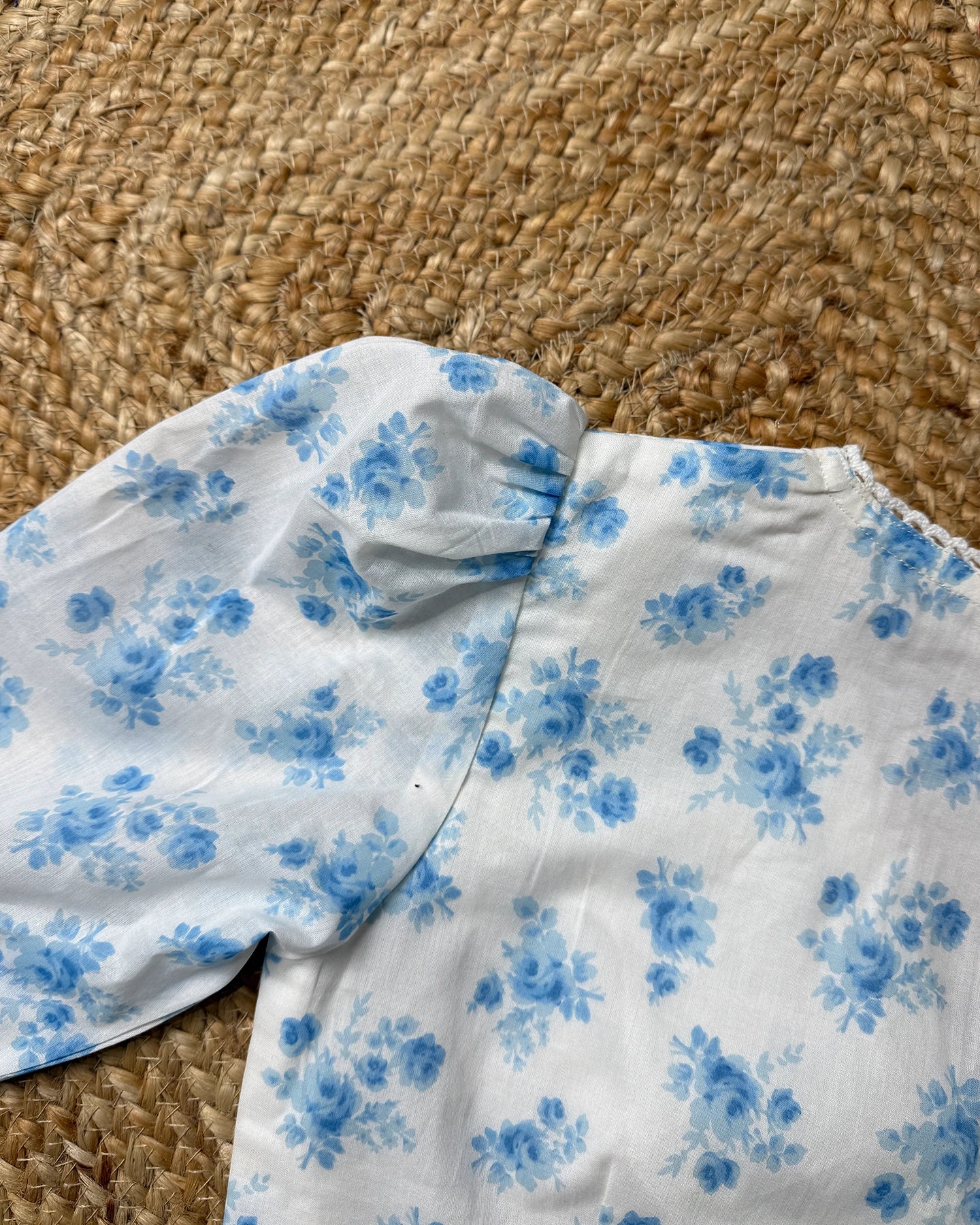 Blue Florin Blouse