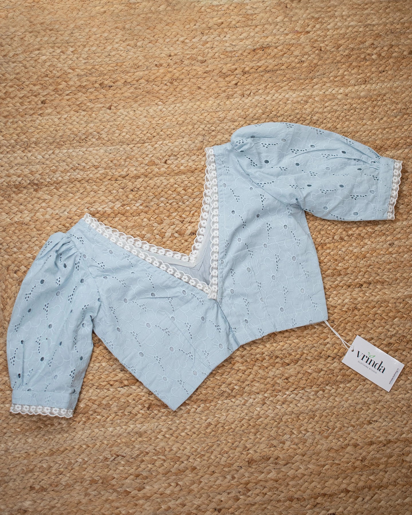 Blue Magnolia Blouse