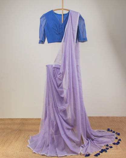 Blueberry Blast Saree
