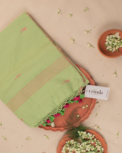 Bristi Pistachio Saree