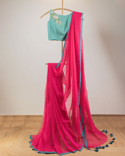 Bubblegum Crush Saree