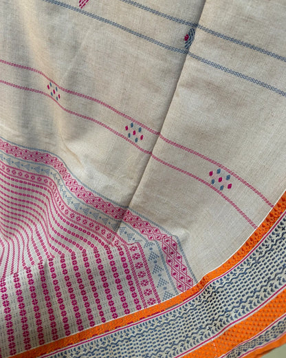 Chandan Kantha Handwoven Tangail Saree