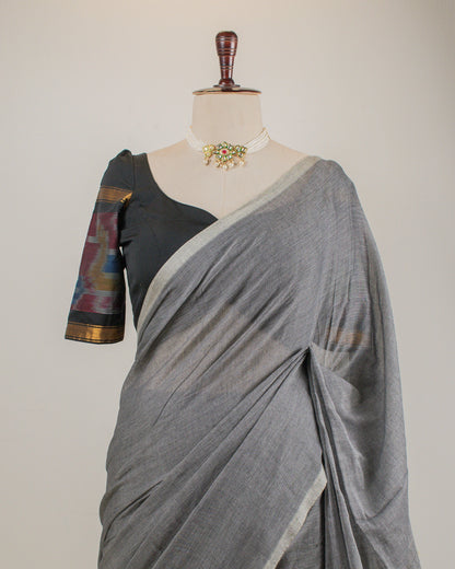 Charcoal Dust Saree