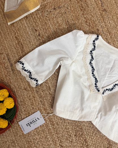 Charulatha Ivory Blouse