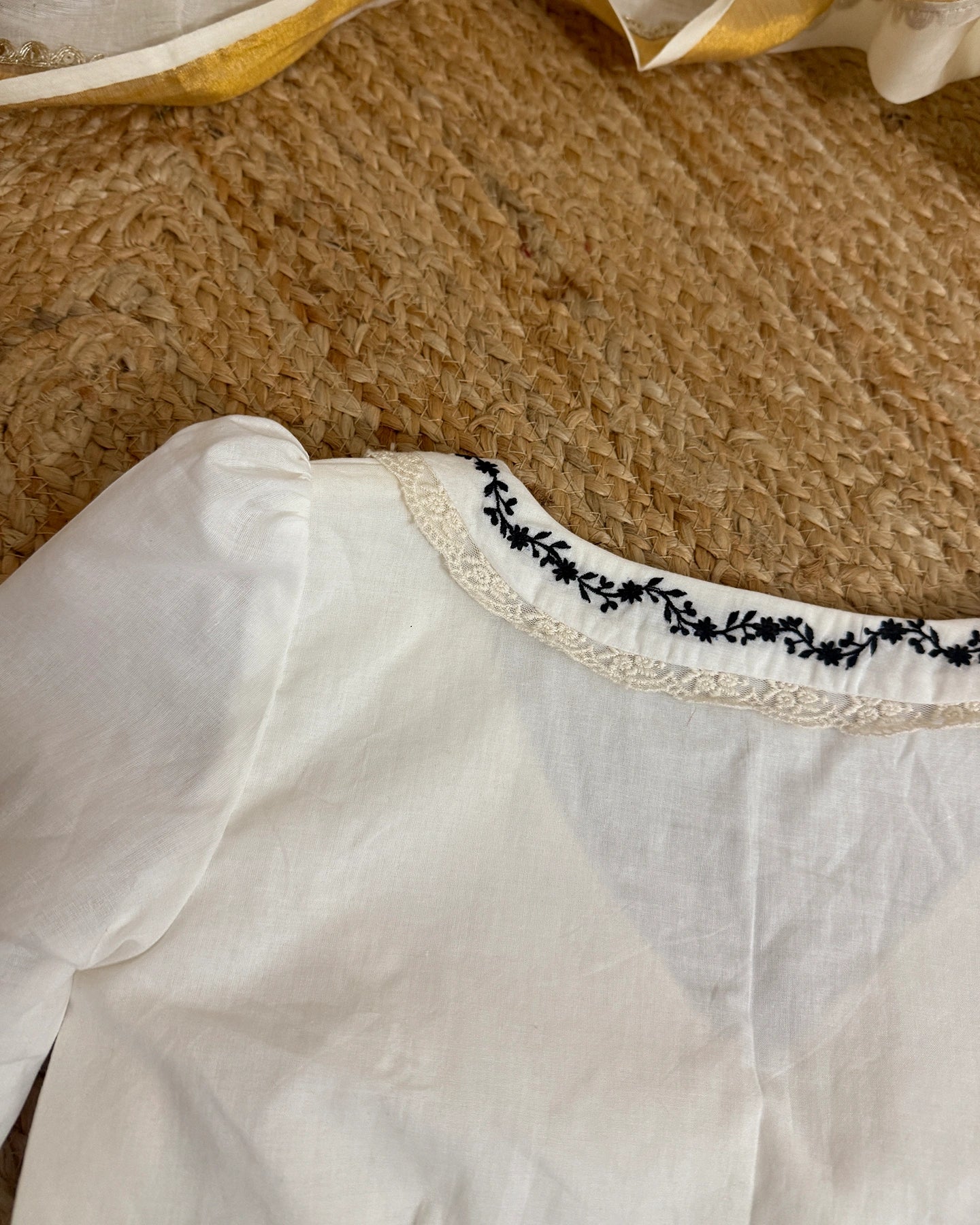 Charulatha Ivory Blouse