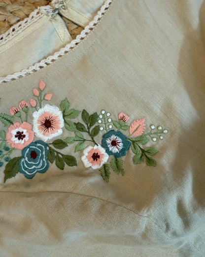 Country Fields Beige Blouse