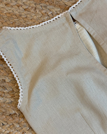 Country Fields Beige Blouse