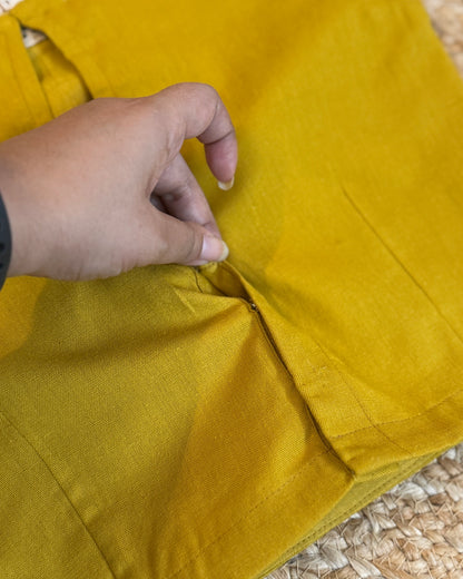 Country Fields Mustard Blouse