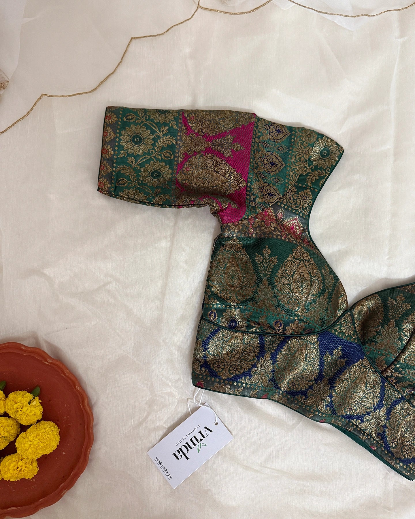 Dhimahi Blouse – Vrinda Clothing