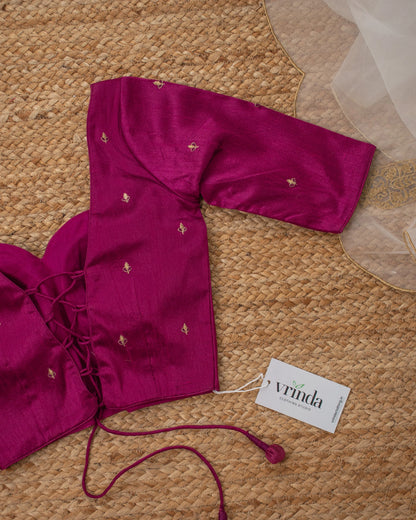 Dhura Magenta Blouse