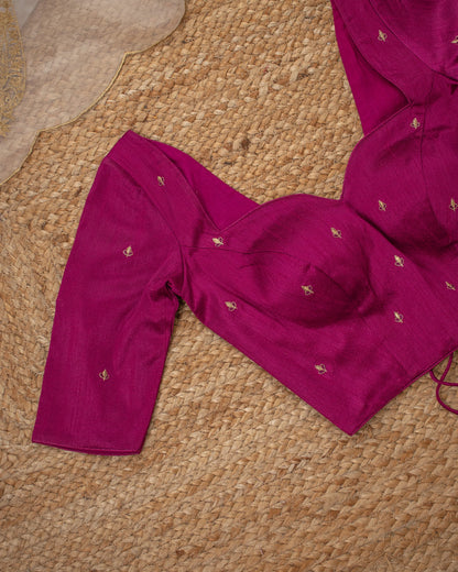 Dhura Magenta Blouse