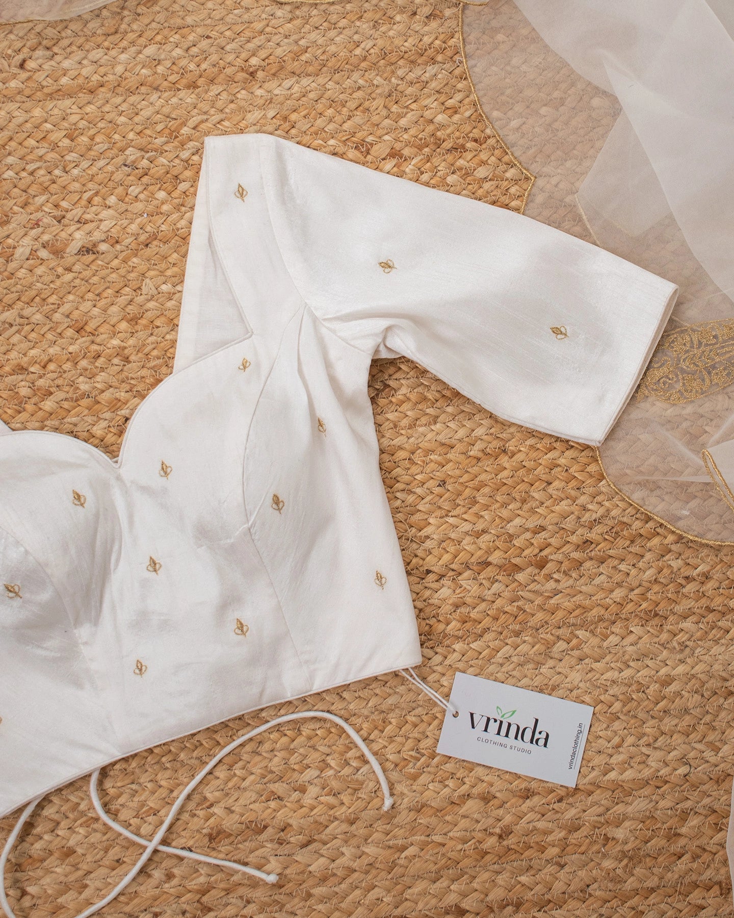 Dhura Off-White Blouse