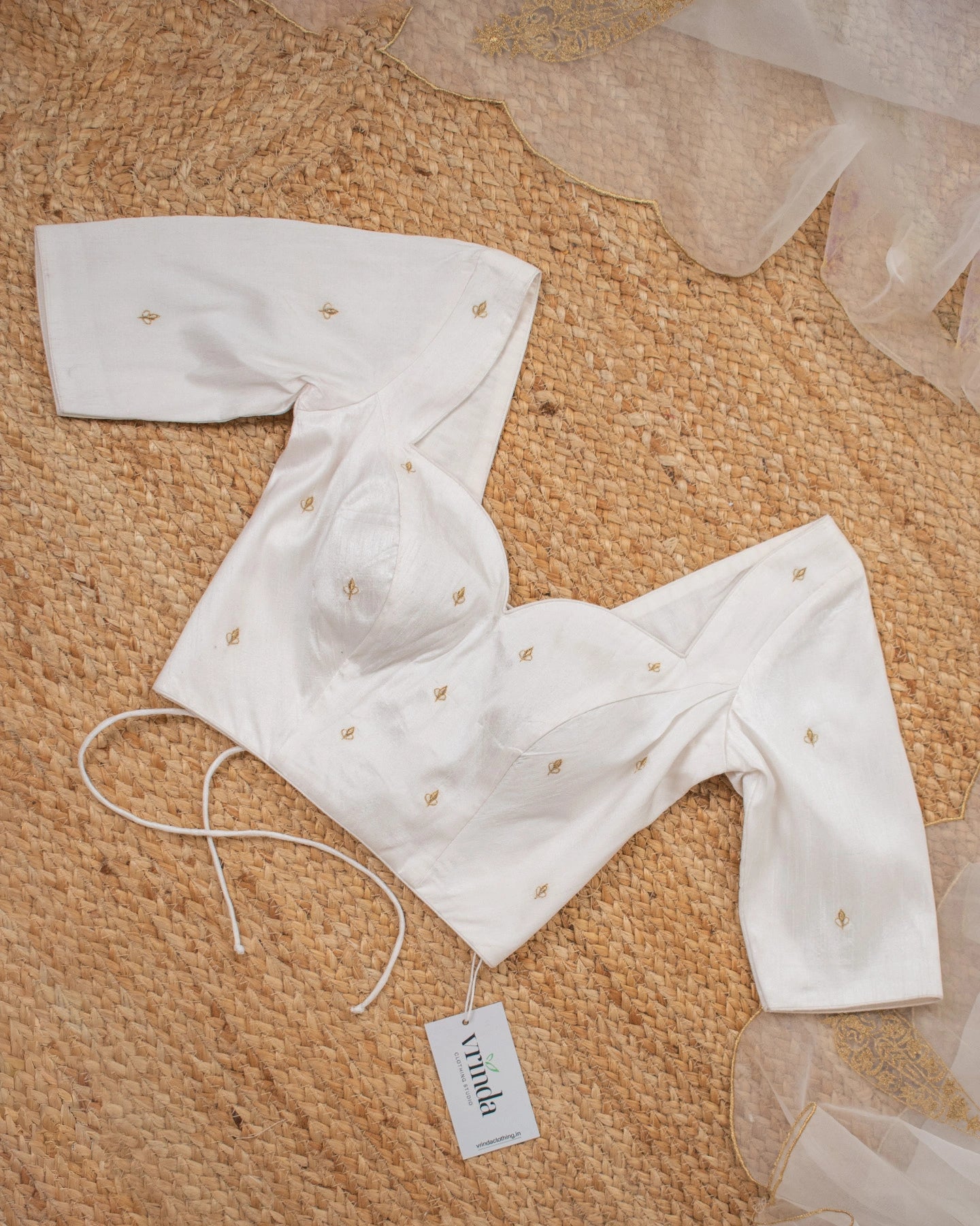 Dhura Off-White Blouse