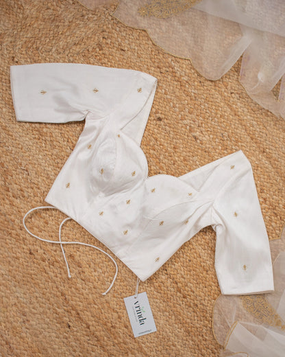 Dhura Off-White Blouse