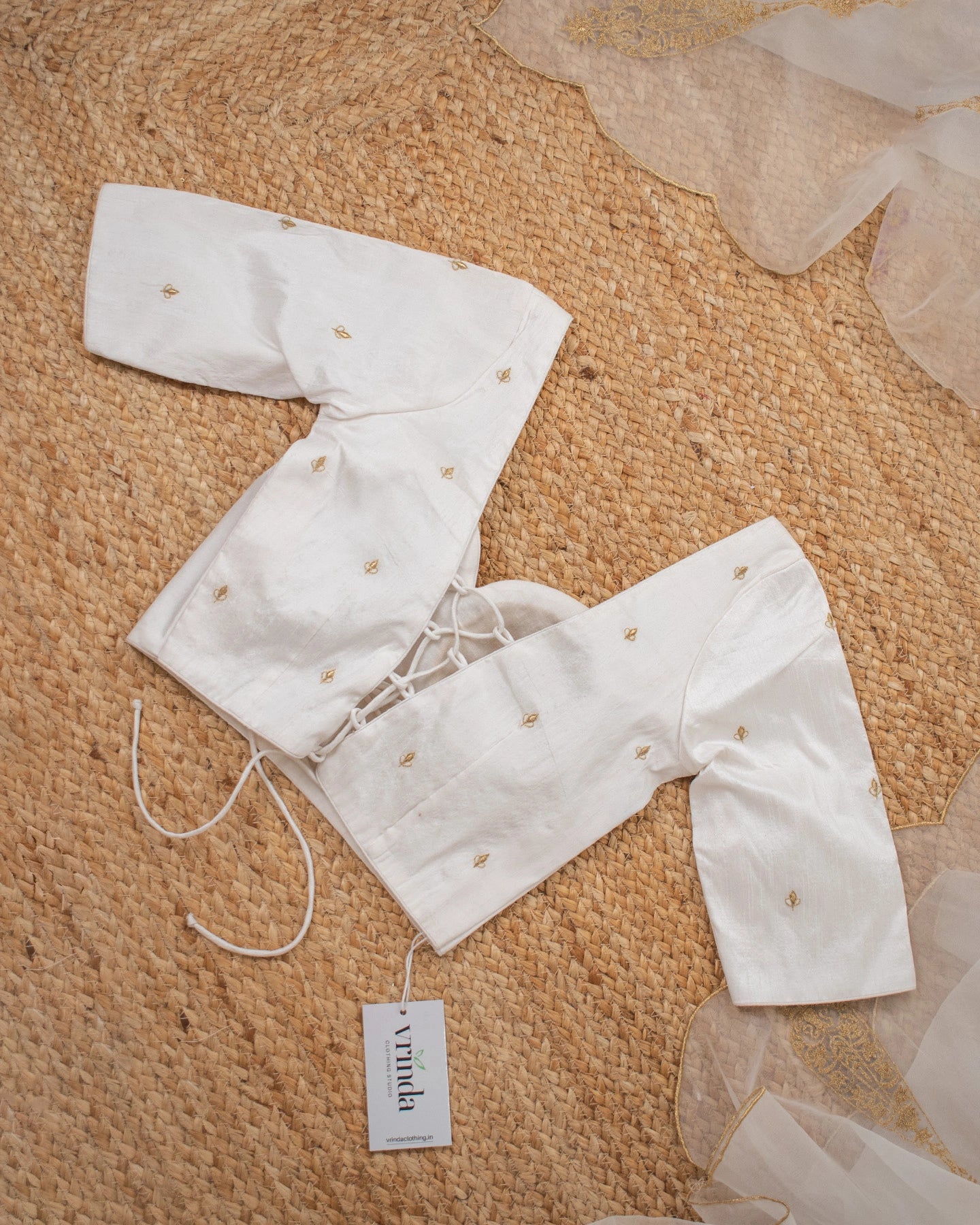 Dhura Off-White Blouse