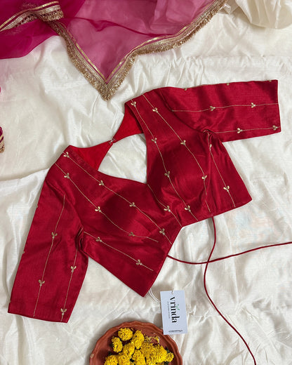 Divyani Laal Blouse
