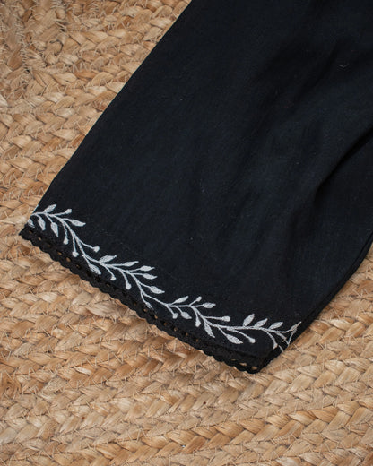 Elyna Black Blouse