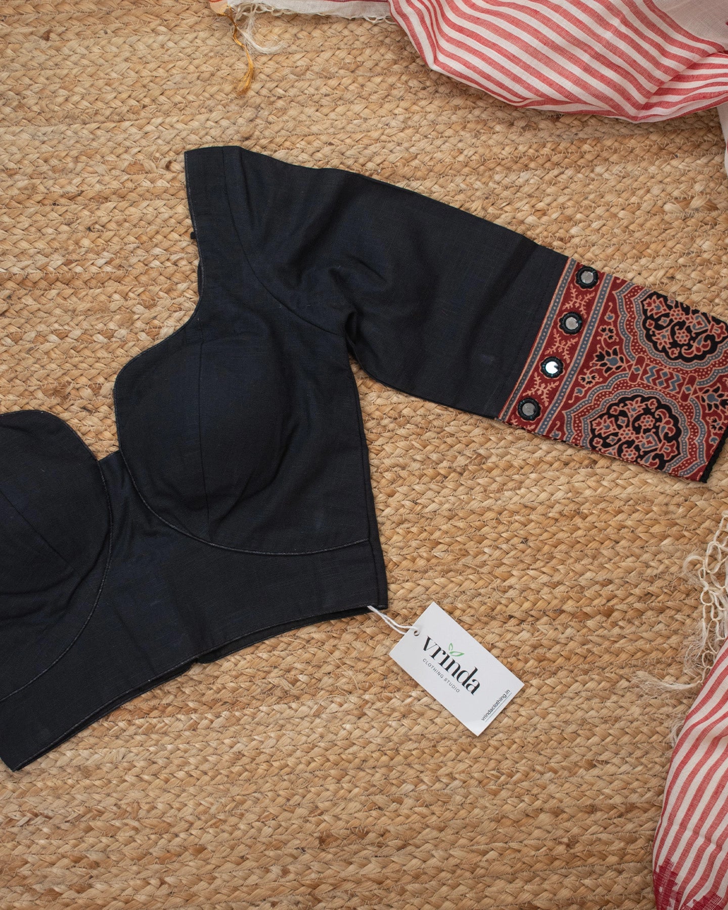 Gargi Black Blouse