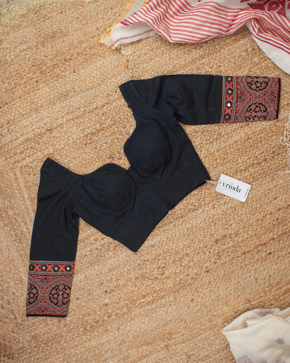 Gargi Black Blouse