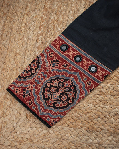 Gargi Black Blouse