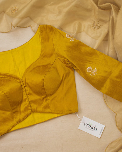 Gold Tulip Mustard Blouse