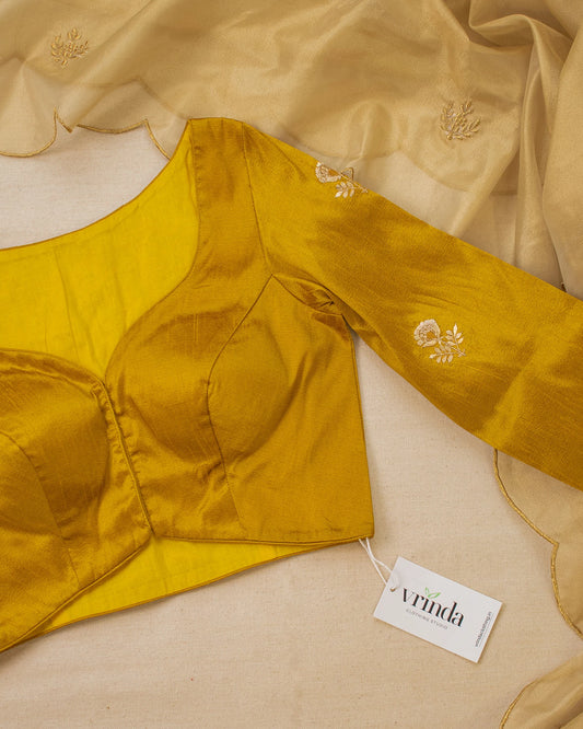 Gold Tulip Mustard Blouse