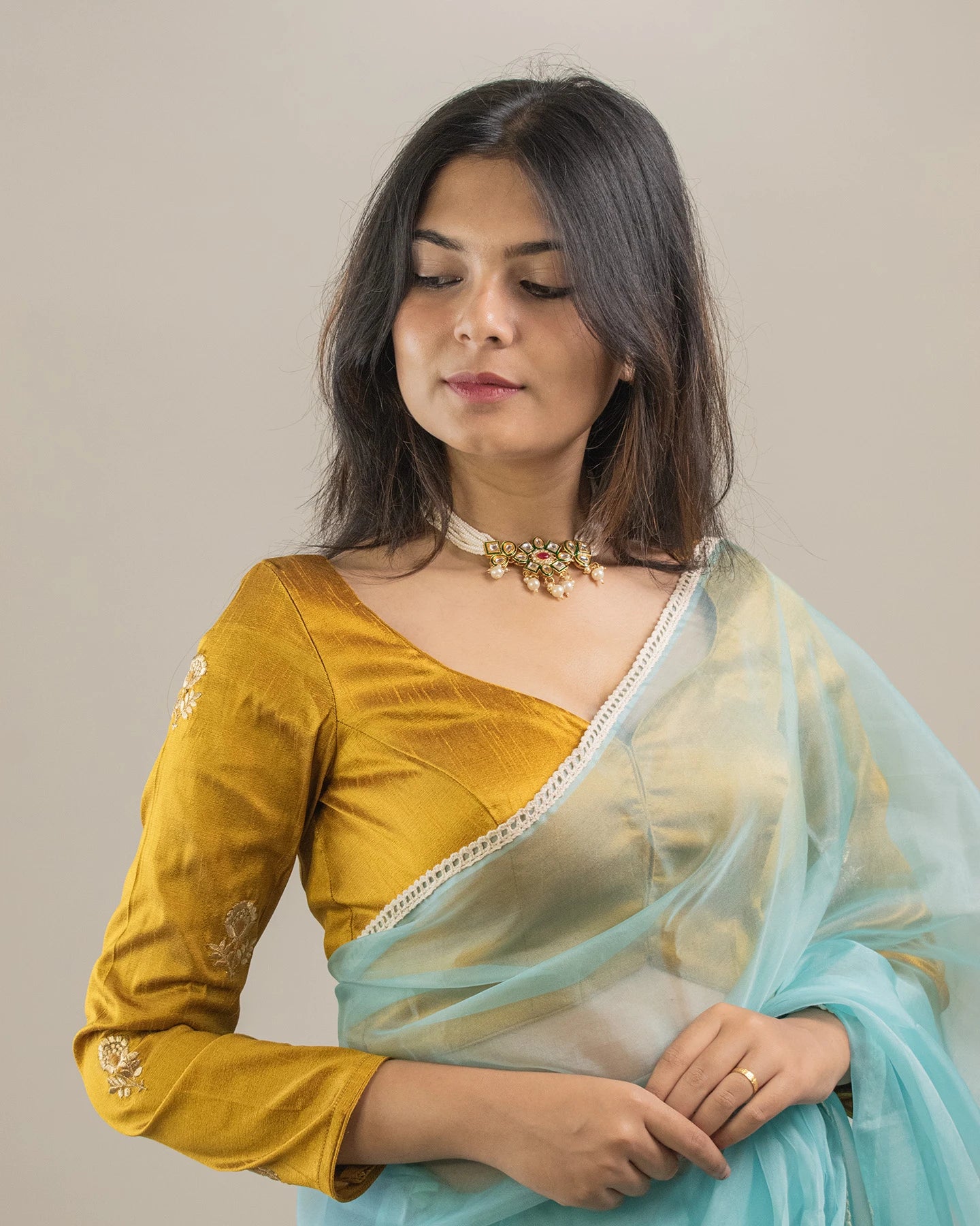 Gold Tulip Mustard Blouse