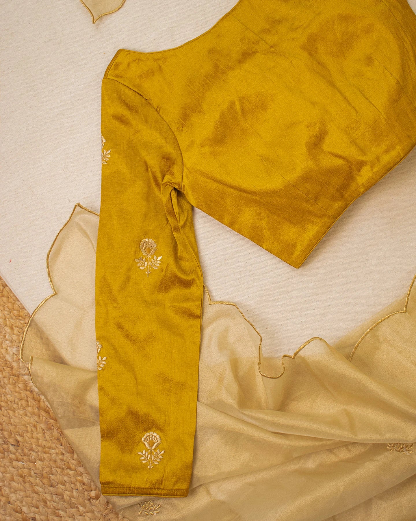 Gold Tulip Mustard Blouse