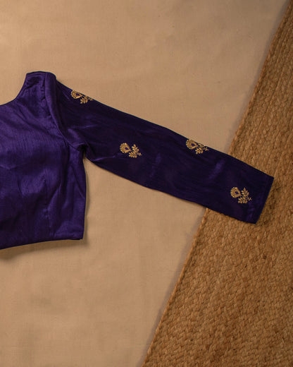 Gold Tulip Purple Blouse