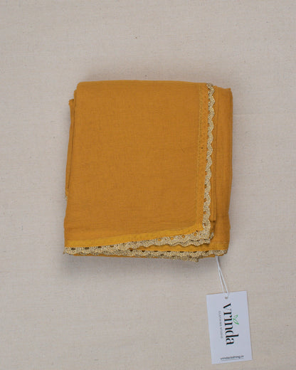 Gold's Ochre Saree