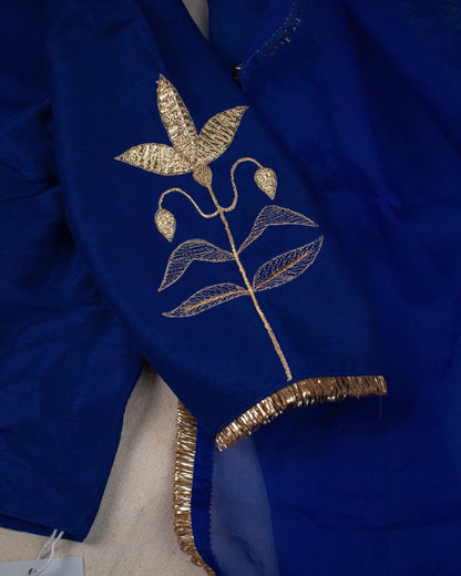 Gota Padma Neela Blouse