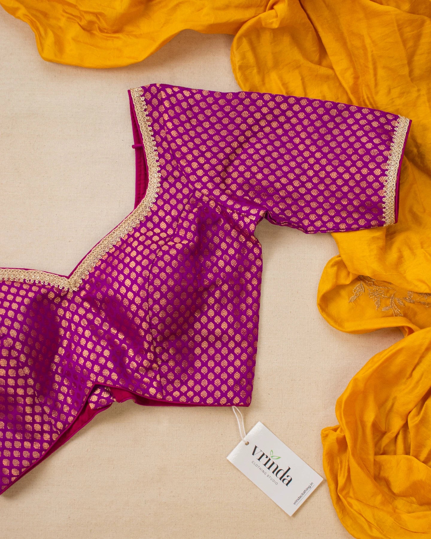 Hiranmayi Gulal Blouse