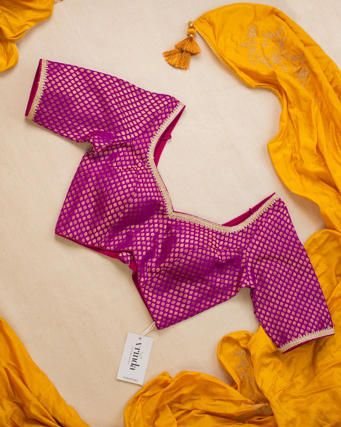 Hiranmayi Gulal Blouse