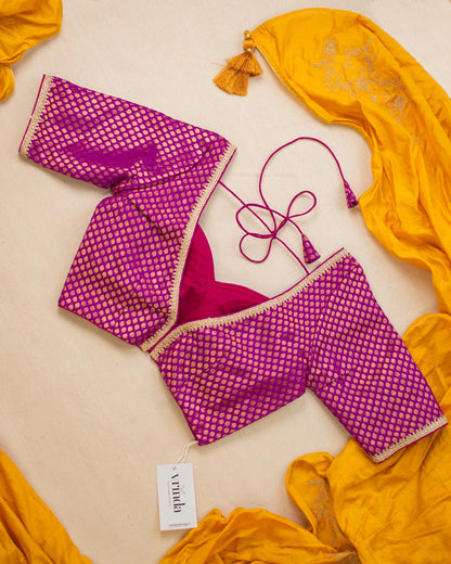 Hiranmayi Gulal Blouse