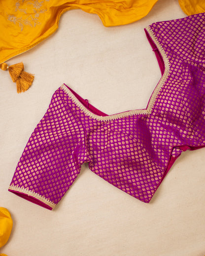 Hiranmayi Gulal Blouse