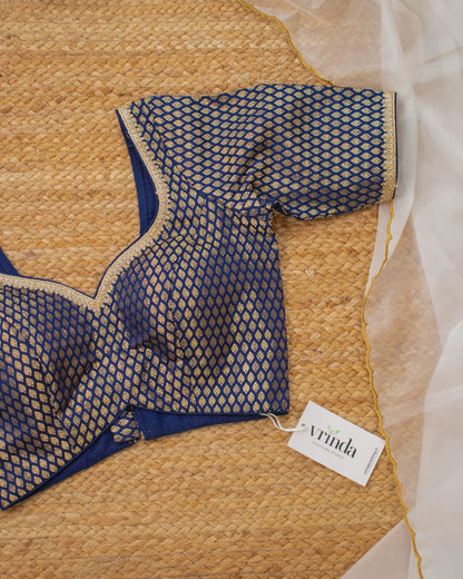 Hiranmayi Neela Blouse
