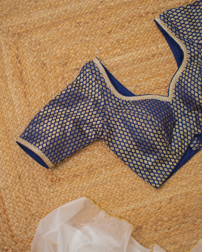 Hiranmayi Neela Blouse