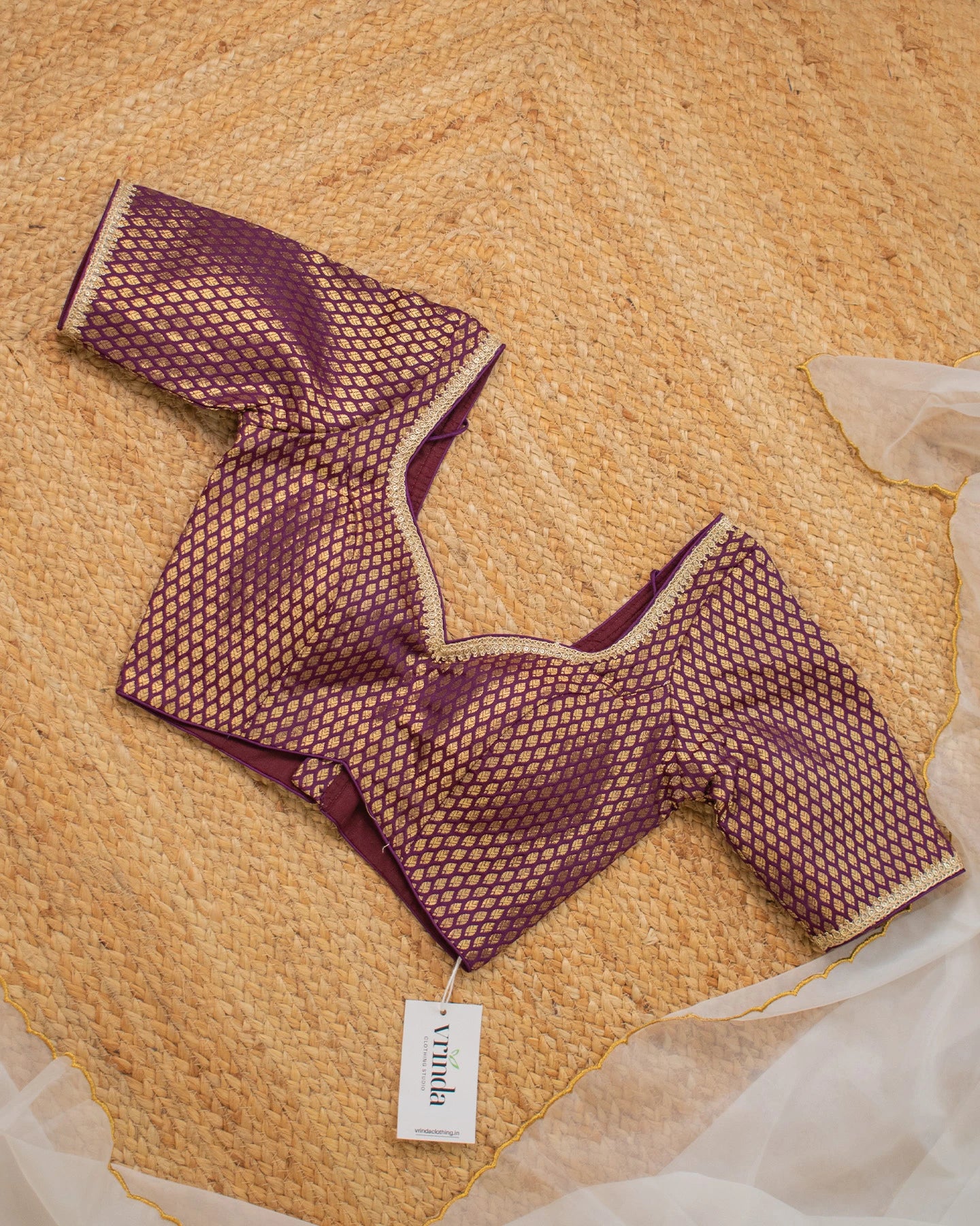 Hiranmayi Jamun Blouse