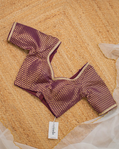 Hiranmayi Jamun Blouse