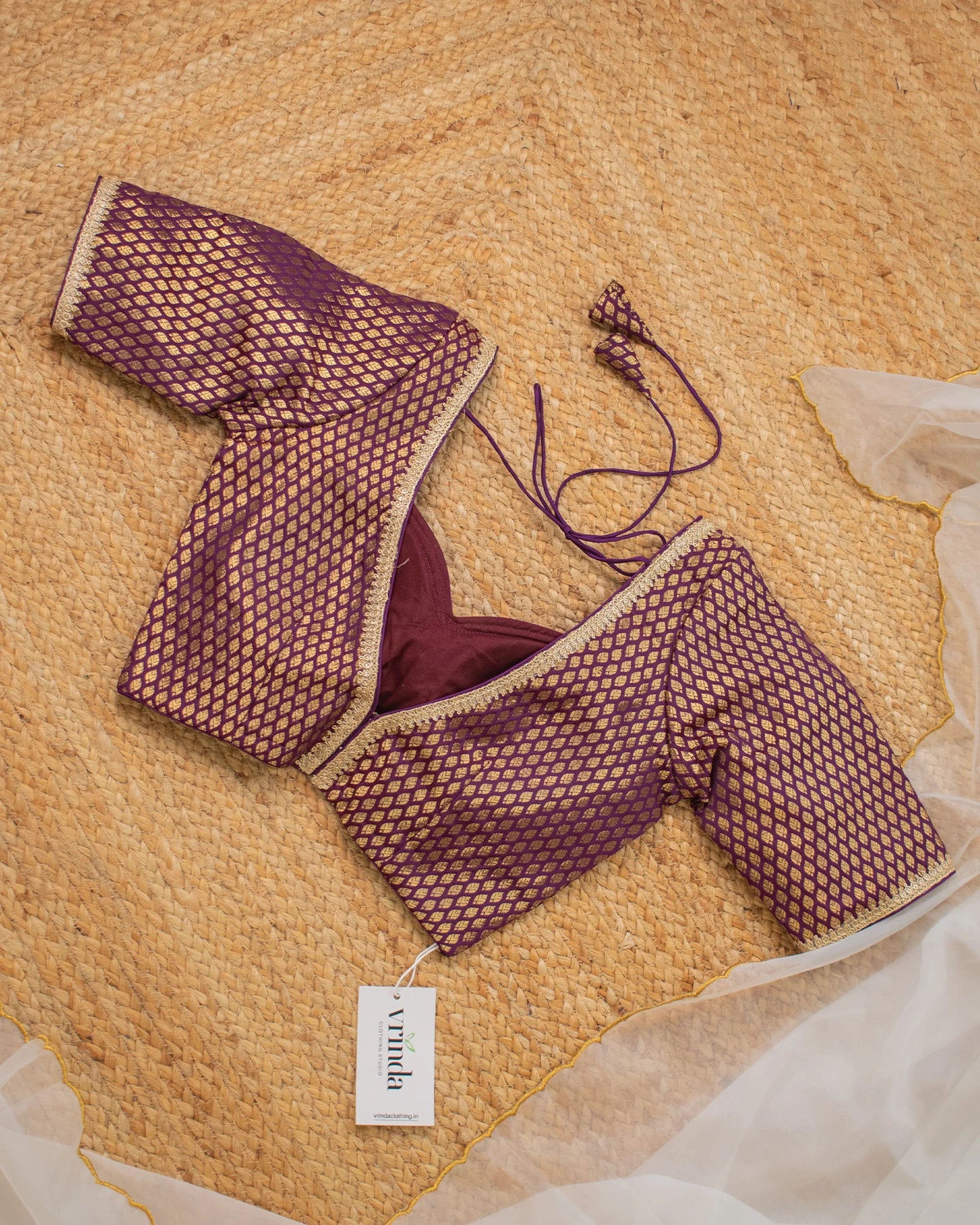 Hiranmayi Jamun Blouse