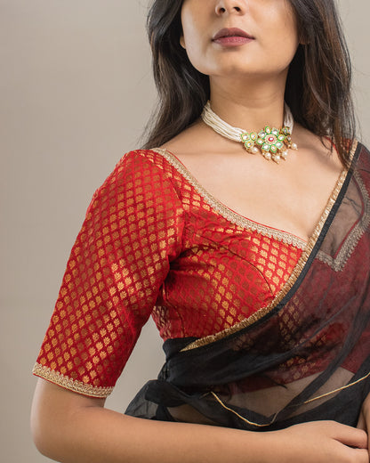 Hiranmayi Surkhi Blouse