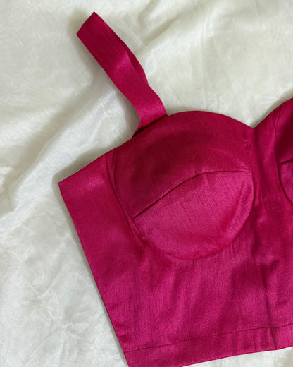 Hotpink Corset Blouse