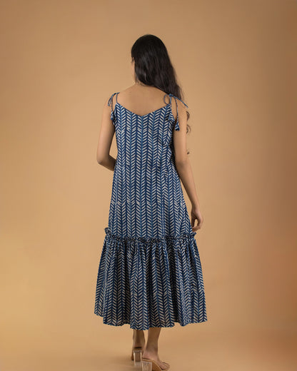 Indigo Fern Dress