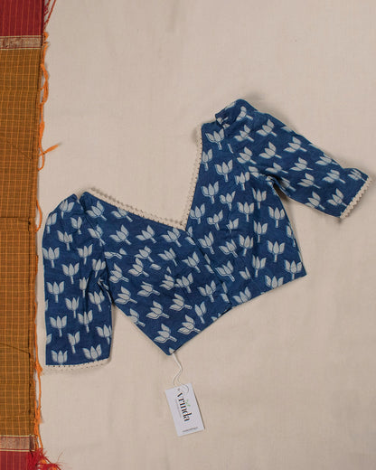 Indigo Lotus Blouse