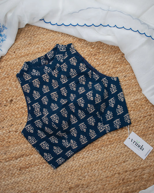 Indigo Plants Blouse