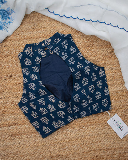 Indigo Plants Blouse