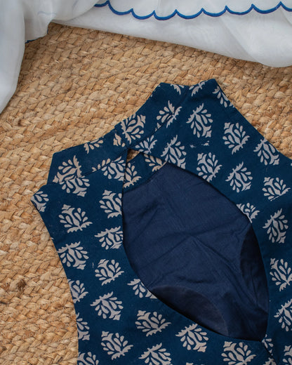 Indigo Plants Blouse